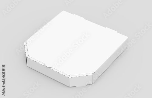 white pizza box