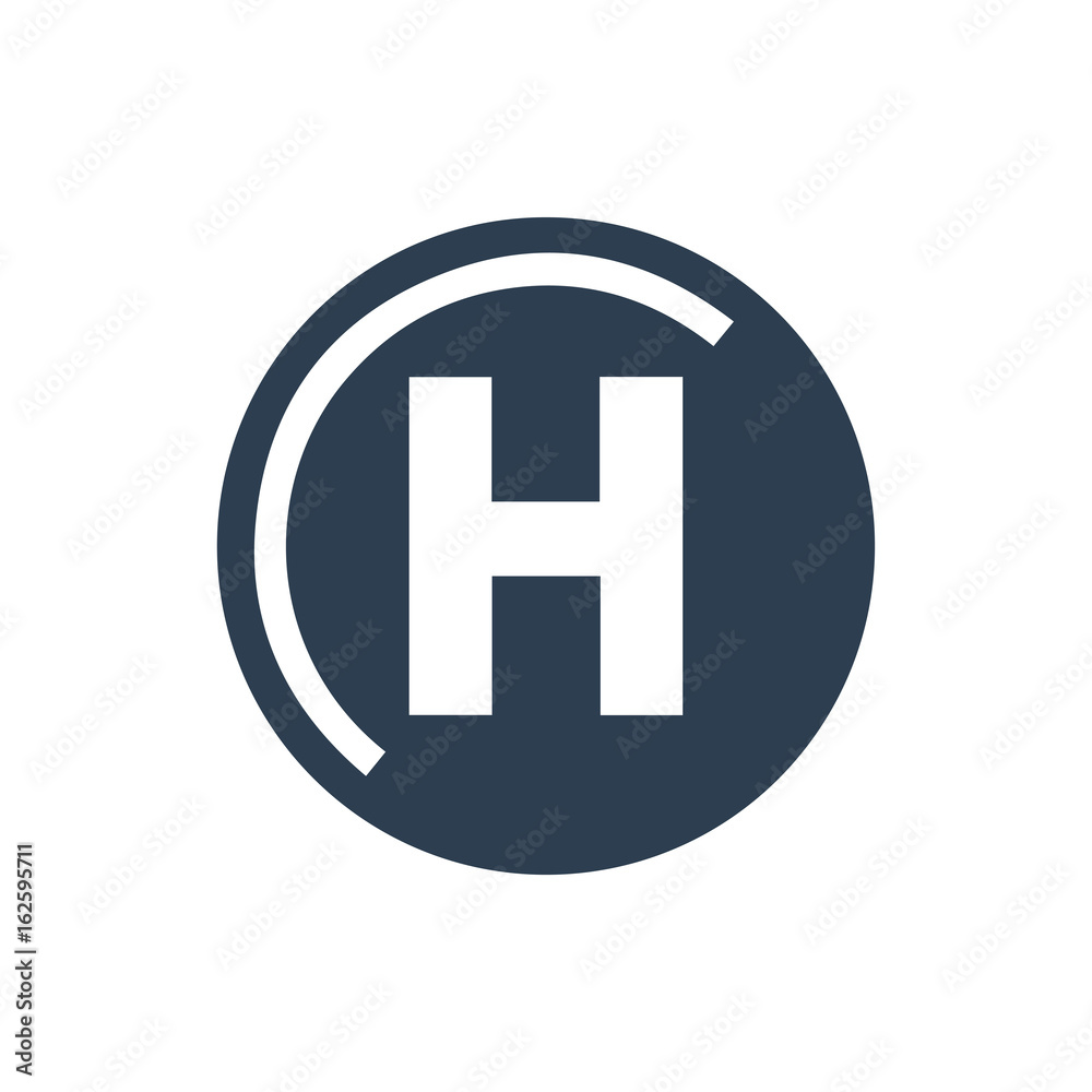 Hospital Sign Icon Hospital Sign Icon