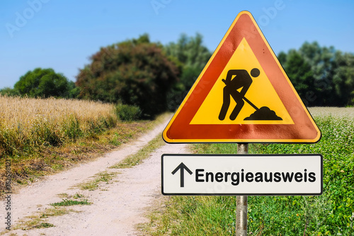 Schild 255 - Energieausweis