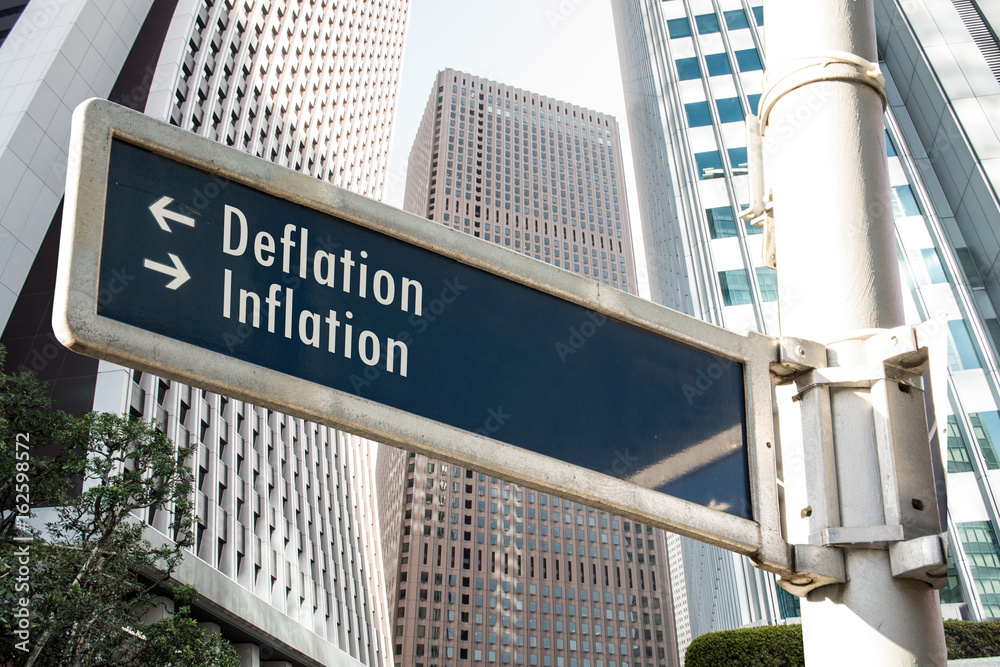 Fototapeta premium Schild 208 - Inflation