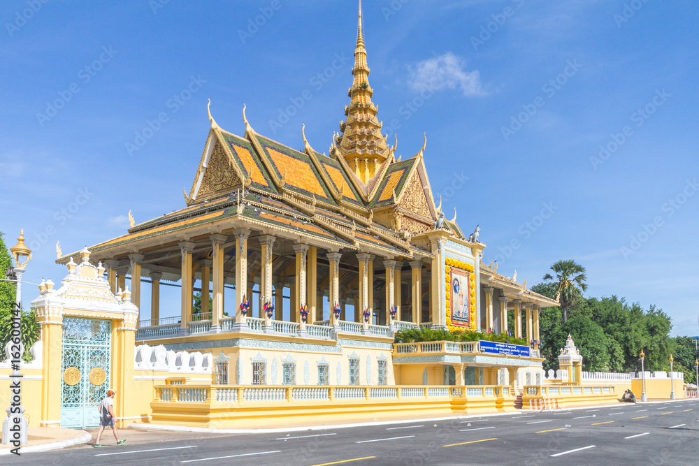 Naklejka premium Phnom Penh, Cambodia