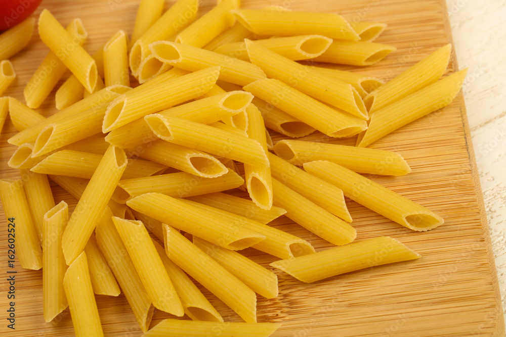 Raw penne Raw penne