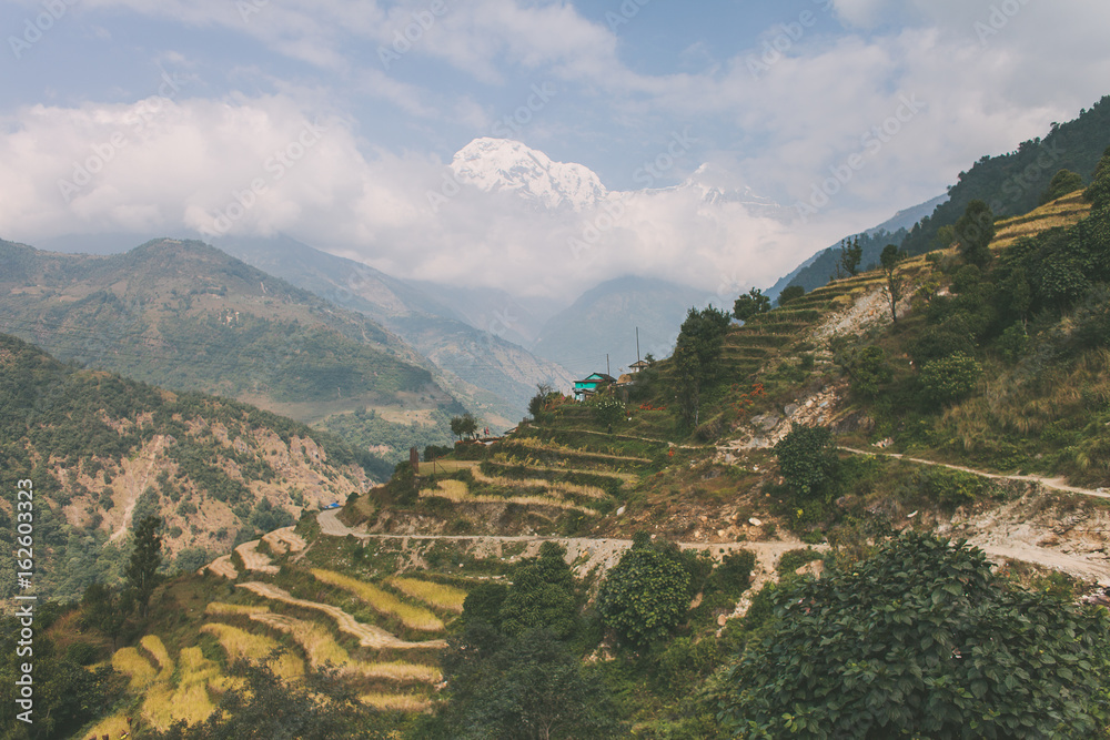 Landschaft in Nepal