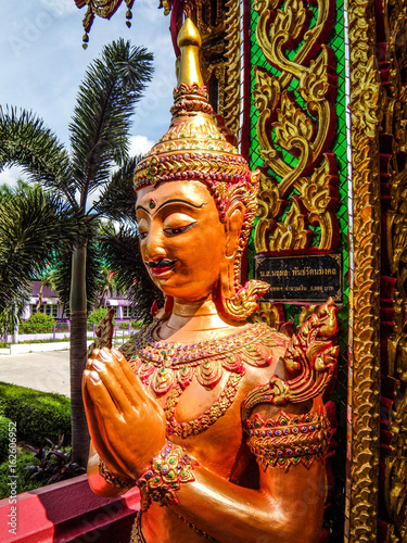Thai Stucco in Temple