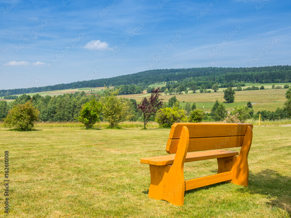 Fototapeta premium Kur im Fichtelgebirge
