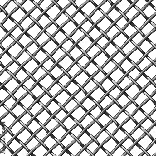 Steel mesh vector background