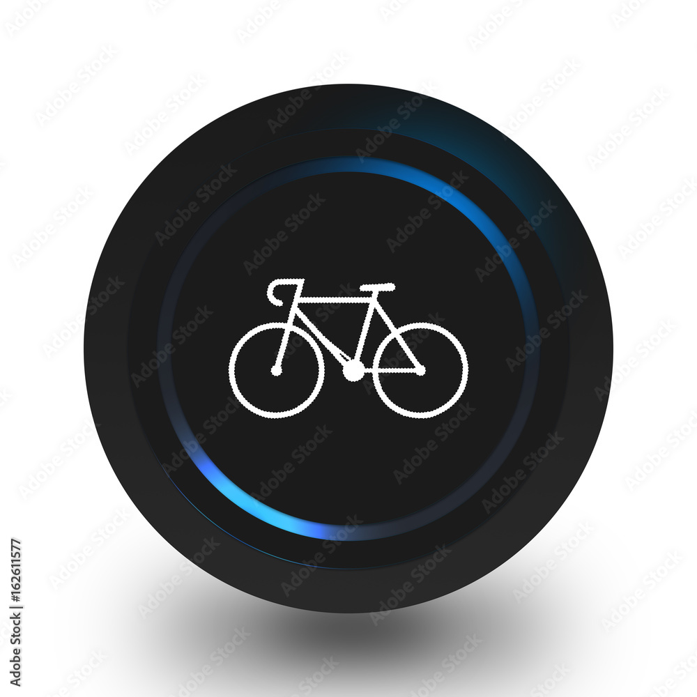 Bicycle icon. Bicycle icon.