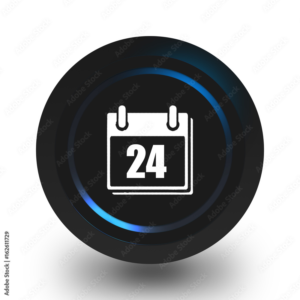 Calendar icon. Calendar icon.