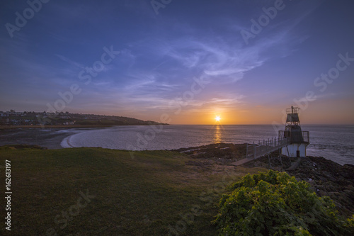 Sunset over Battery Point