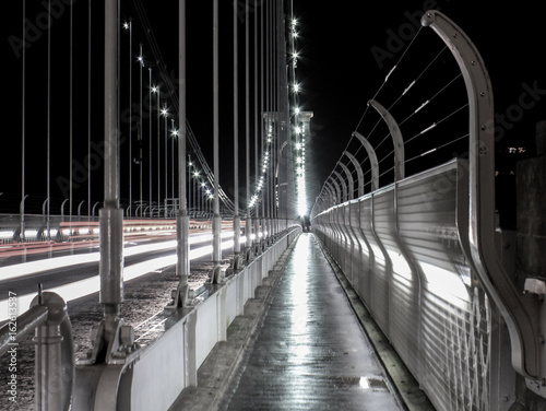 Suspension bridge walkway © Pete