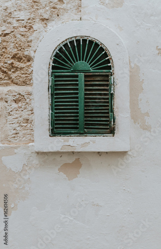 Ostuni, Puglia - Green window