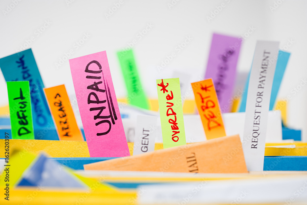 Fotografie Files with labels