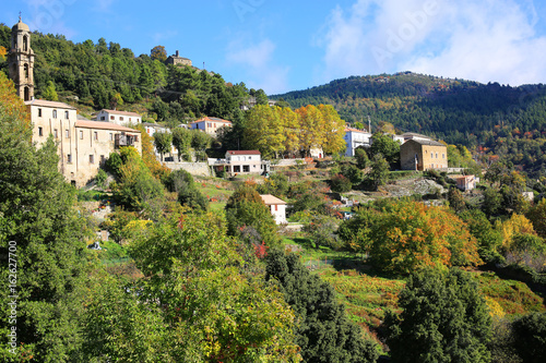 Village on Corsica Island  France