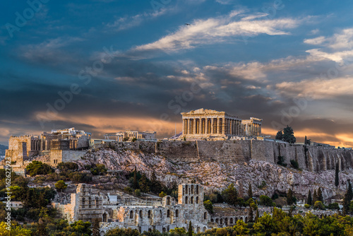 Parthenon, Acropolis of Athens, before Sunset photo