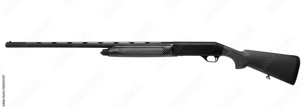 Shotgun isolated on white