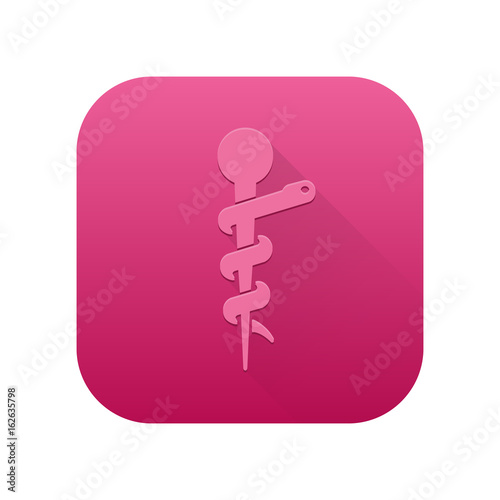 Matte Long Shadow App-Icon