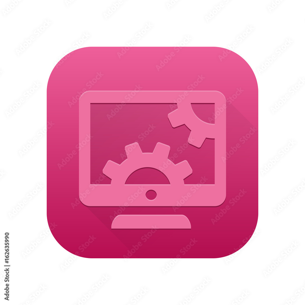 Matte Long Shadow App-Icon Matte Long Shadow App-Icon