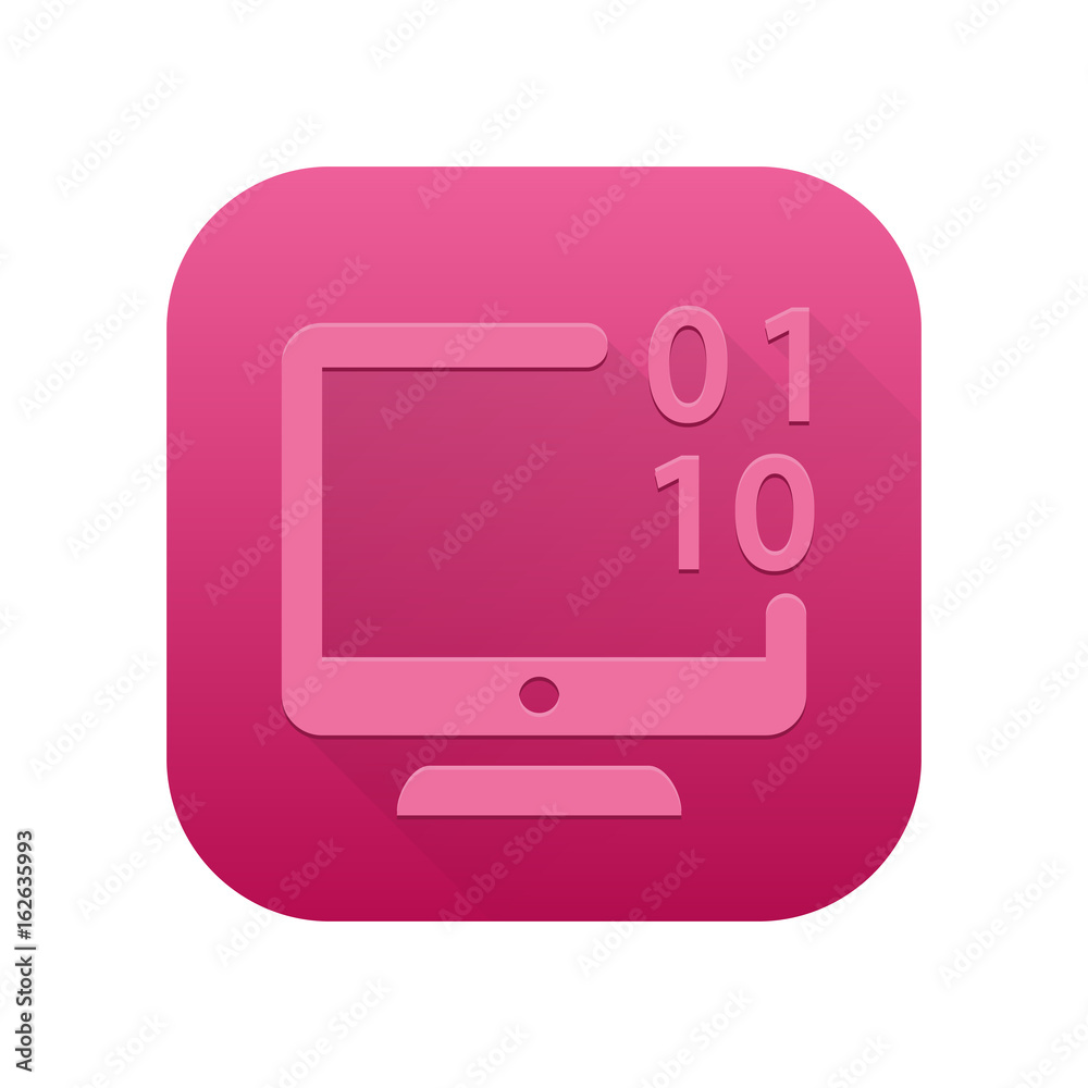 Matte Long Shadow App-Icon Matte Long Shadow App-Icon