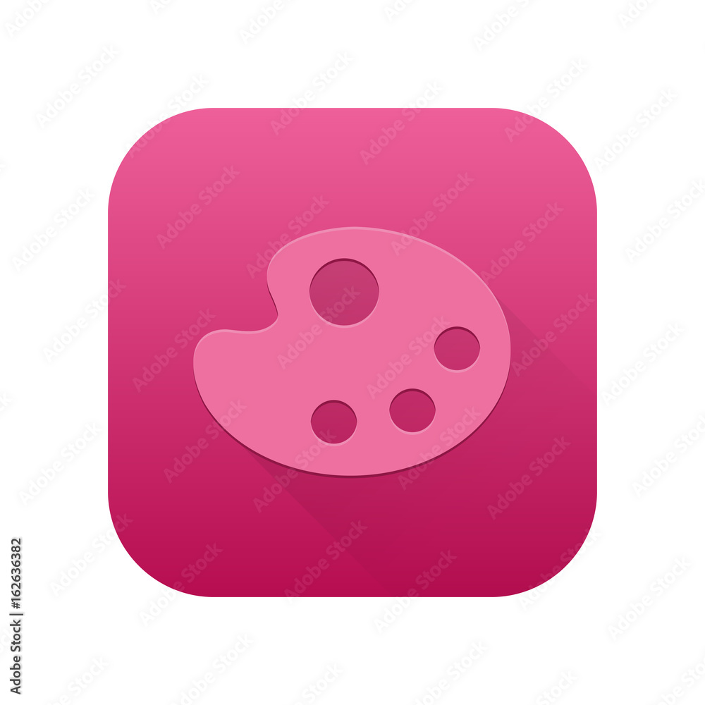 Matte Long Shadow App-Icon Matte Long Shadow App-Icon