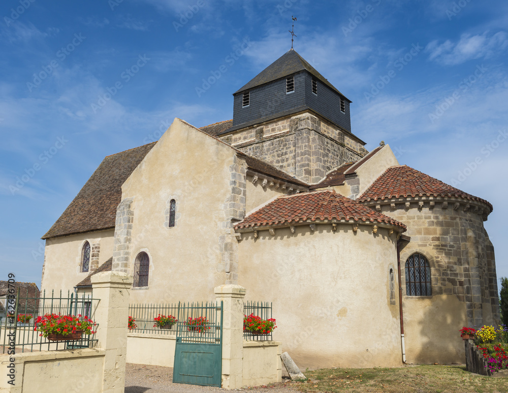 Roman church Tresnay