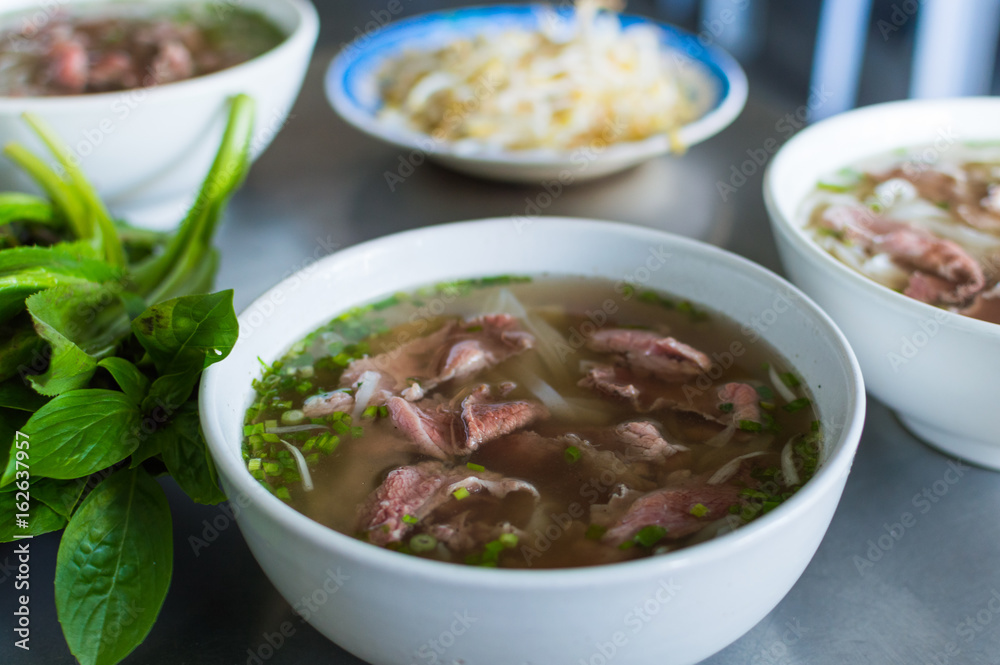 Pho Bo,vietnamese soup with beef Pho Bo,vietnamese soup with beef