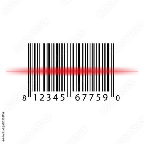 bar code scanning vector