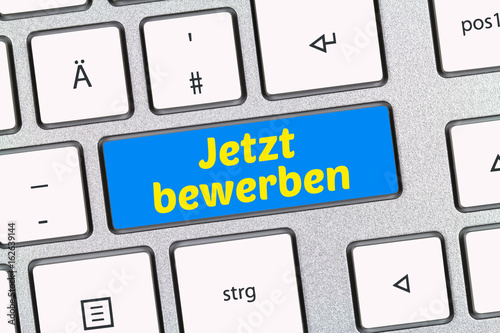 Jetzt bewerben / Keyboard