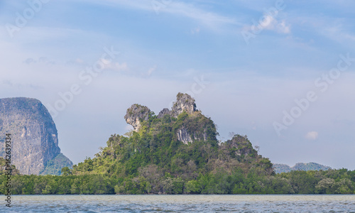 Felsen Pha Nga Bucht in Thailand