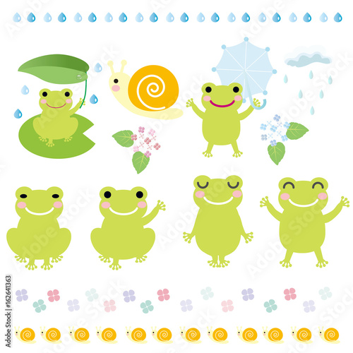 梅雨素材セット