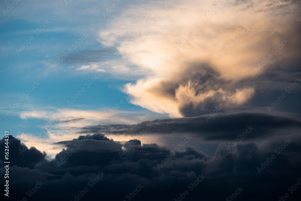 Beautiful Cloud On Evening In Phetchabun,Thailand. Beautiful Cloud On Evening In Phetchabun,Thailand.