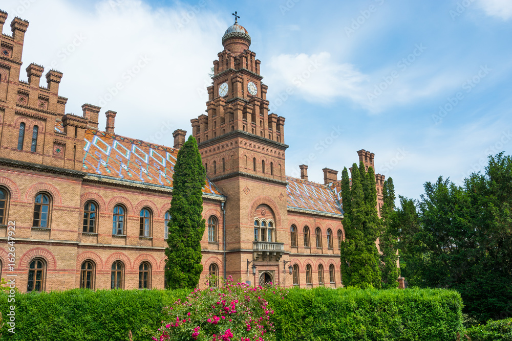 Chernivtsi National University, Residence of Bukovinian and Dalmatian Metropolitans, Chernivtsi, Ukraine.