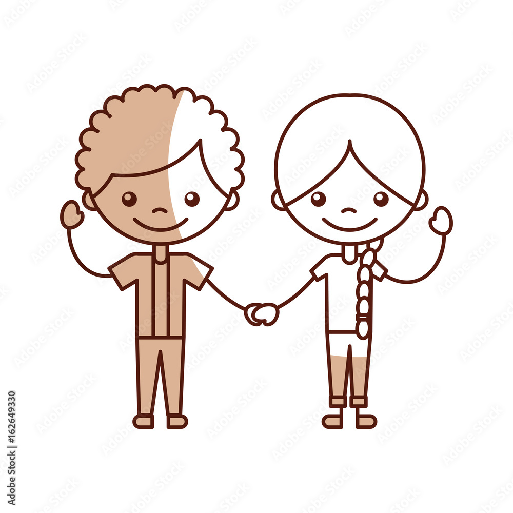 cute kids characters icon vector illustration design cute kids characters icon vector illustration design
