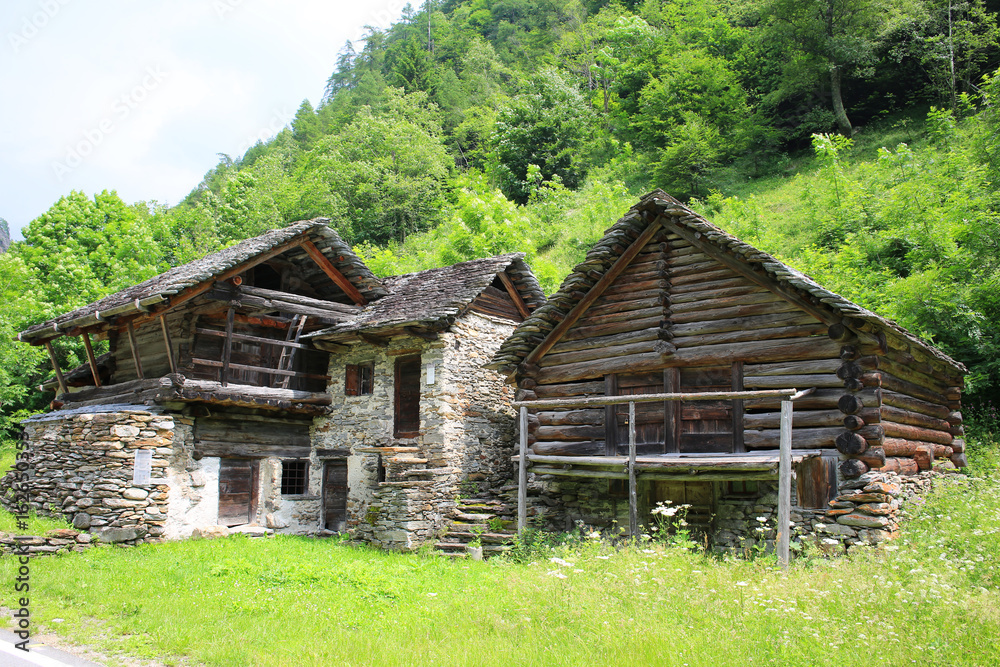 Historic farm in Tessin, Switzerland Historic farm in Tessin, Switzerland
