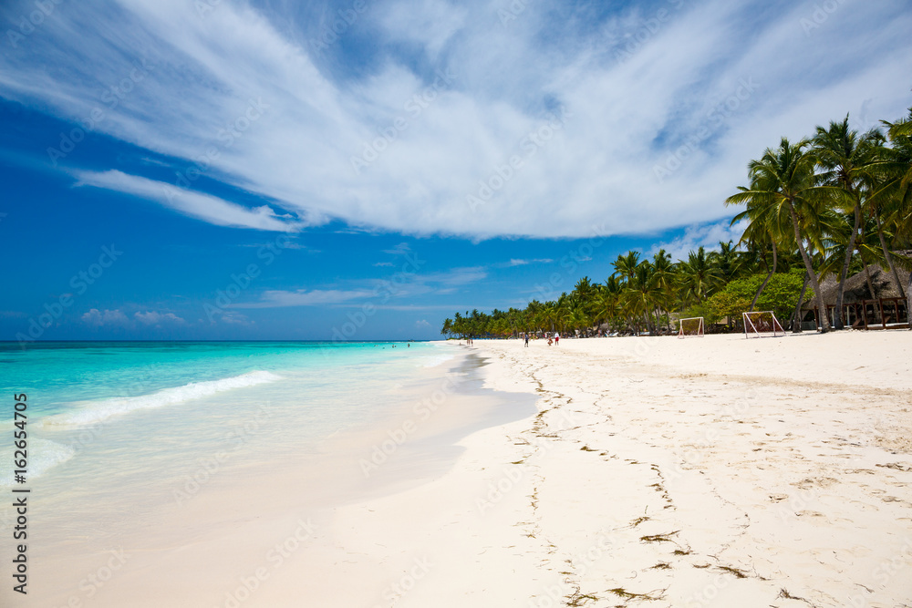 beach at Saona island, Dominican Republic