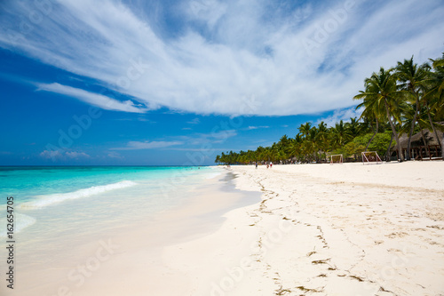 beach at Saona island  Dominican Republic