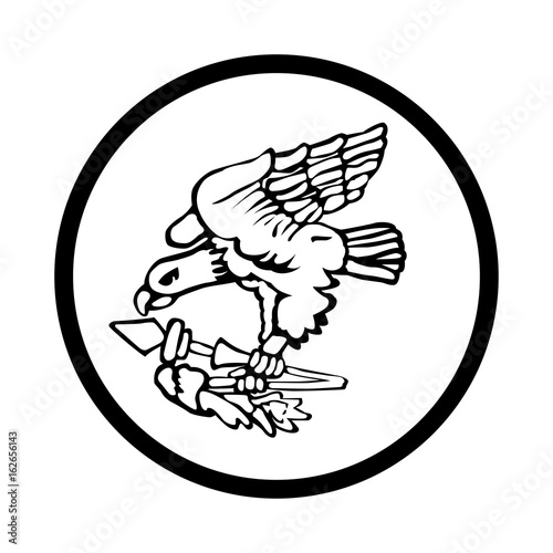 Symbol of American Samoa icon - vector iconic design