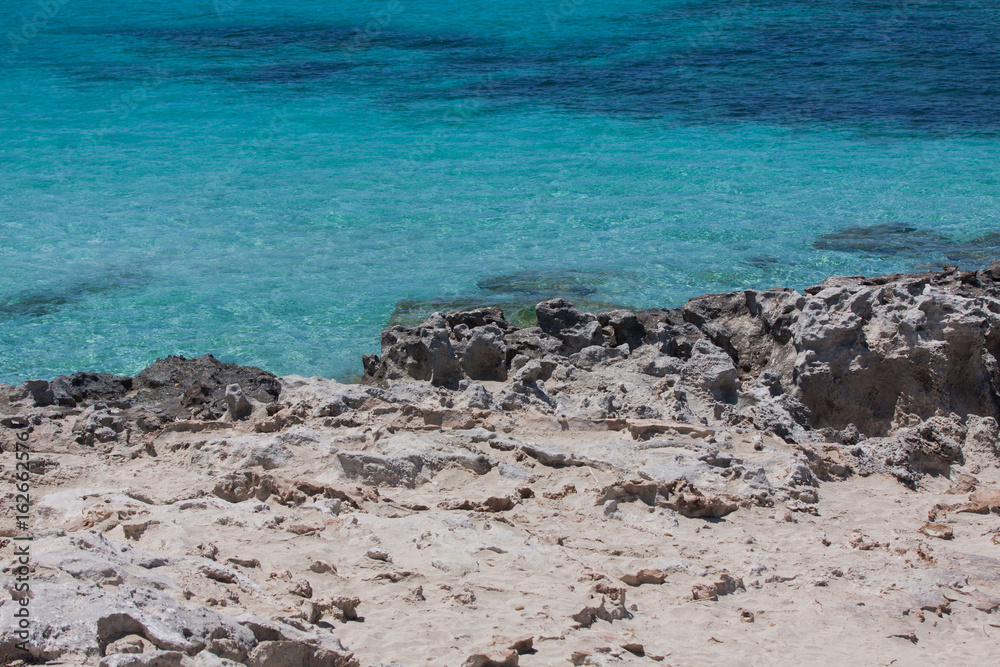 In Ses Illetes beach