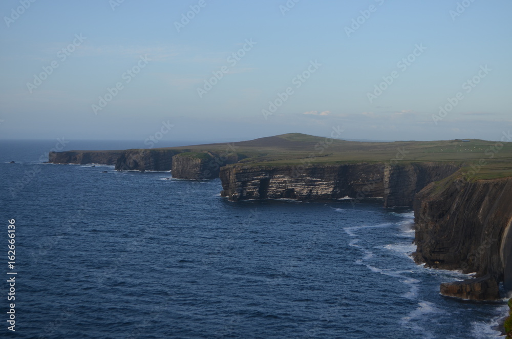 Kilbaha Cliff Coast View of Loop Head Peninsula in Clare, Ireland