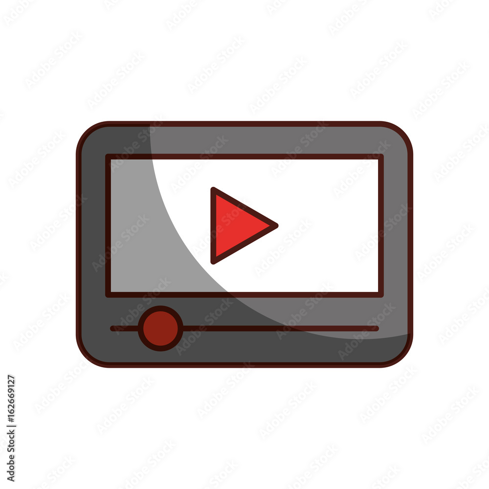 Tablet internet connection icon vector illustration design shadow 