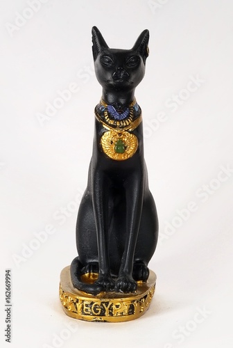 Toy Souvenir from Egypt: a black cat