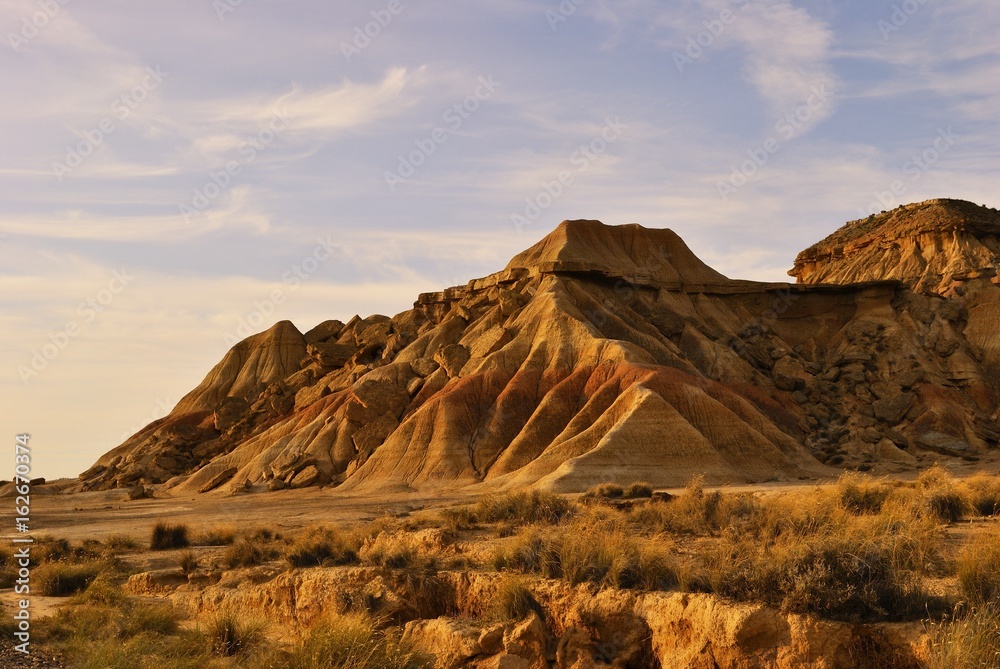 Fototapeta premium Bardenas, desert, semidesert