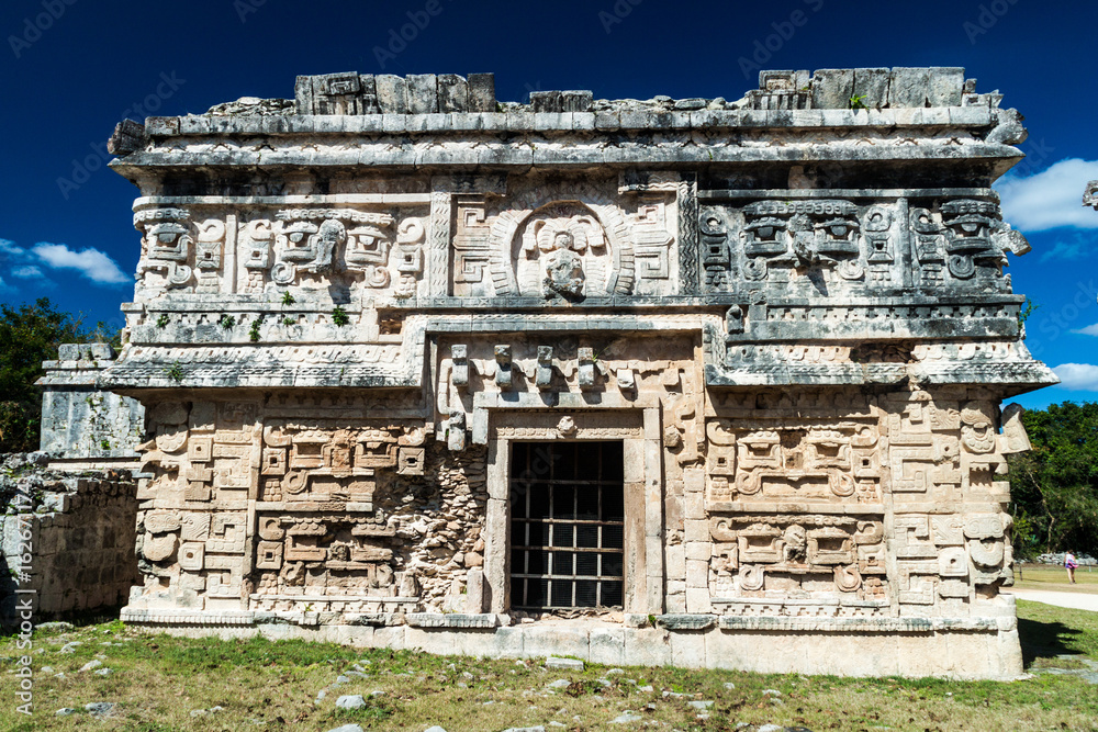Building called Nunnery (Edificio de las Monjas) in ancient Mayan city Chichen Itza, Mexico