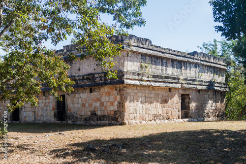 Akab Dzib building in ancient Mayan city Chichen Itza, Mexico