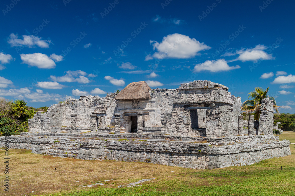Ruins of the ancient Maya city Tulum, Mexico