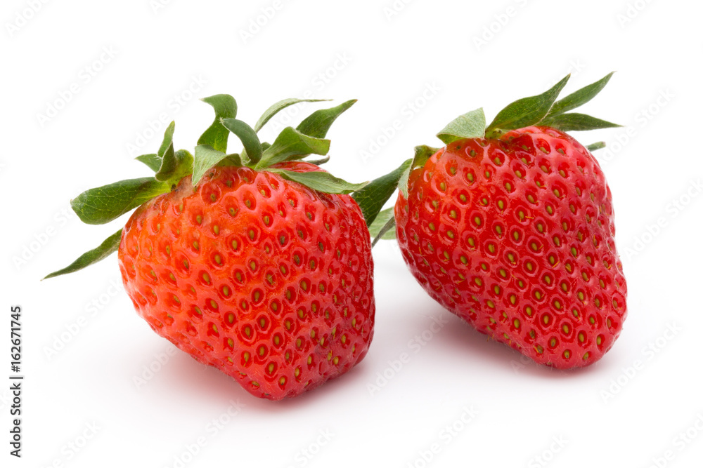 Strawberry isolated on white background. Fresh berry. Strawberry isolated on white background. Fresh berry.