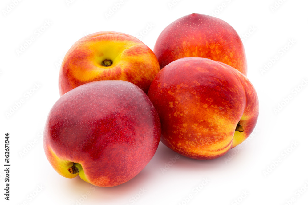 Peach. Fruit with isolated on white background. Peach. Fruit with isolated on white background.