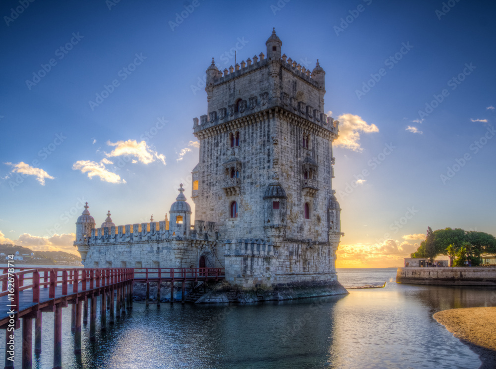 Fototapeta premium Belem Tower in Lisbon, Portugal