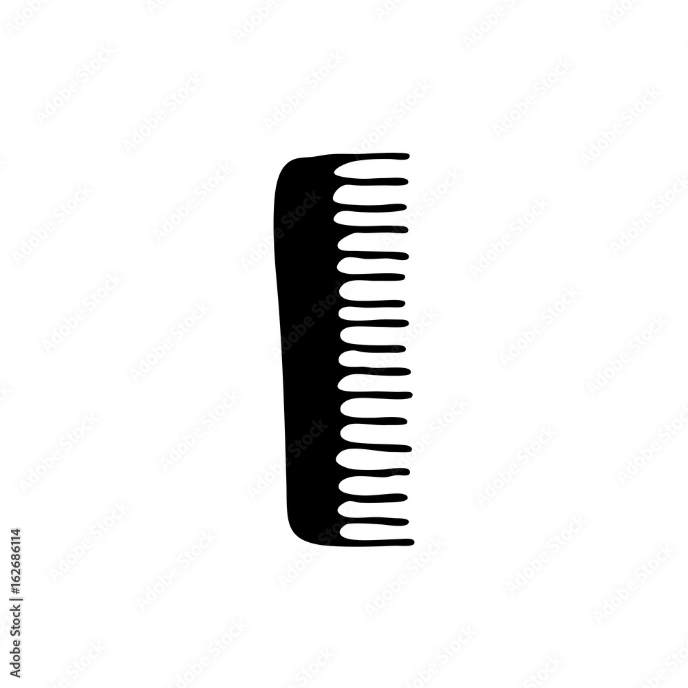 comb doodle icon comb doodle icon