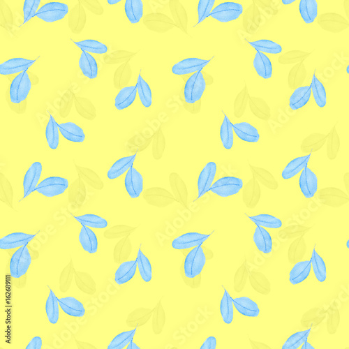 Leaves seamless pattern