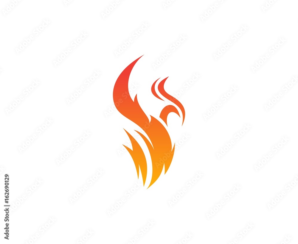 Naklejka premium Phoenix logo